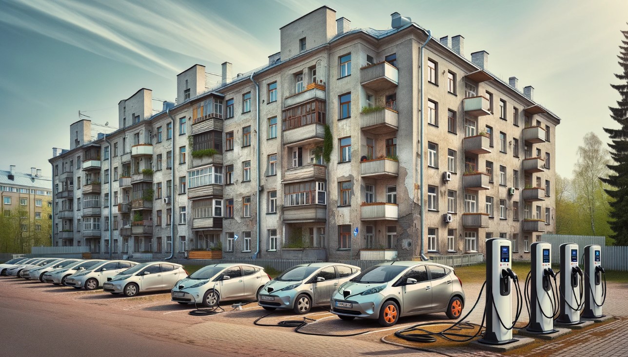 Elektriautode laadija rajamise kohustusest ei pääse ka vanemad hooned - Kinnisvarauudised - City24.ee kinnisvaraportaal