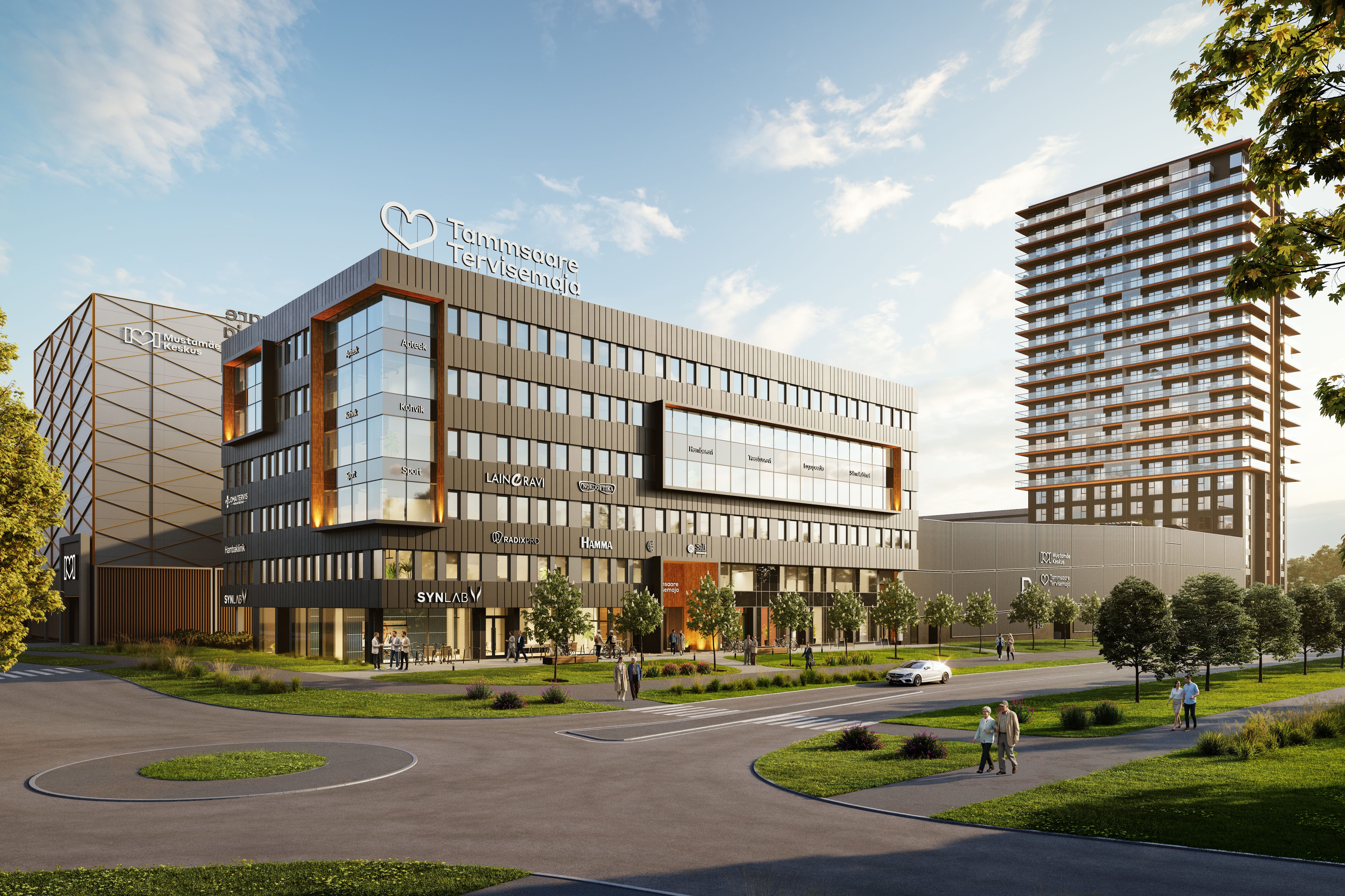 Tammsaare Tervisemajast kujuneb üks piirkonna suurimaid perearstikeskusi - Kinnisvarauudised - City24.ee kinnisvaraportaal