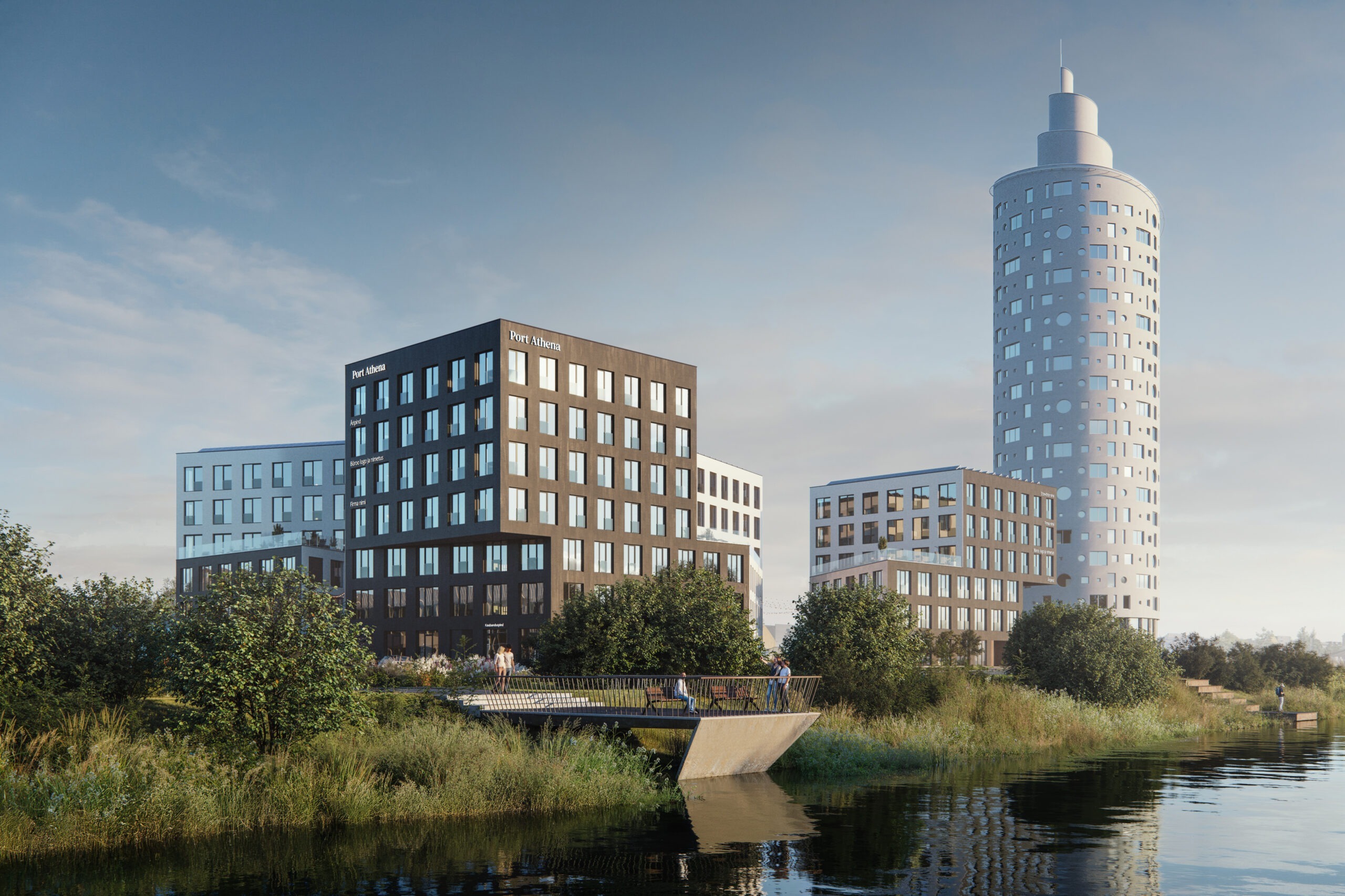 Tartu Port Athena kvartali ehitus jõudis nurgakivini - Kinnisvarauudised - City24.ee kinnisvaraportaal