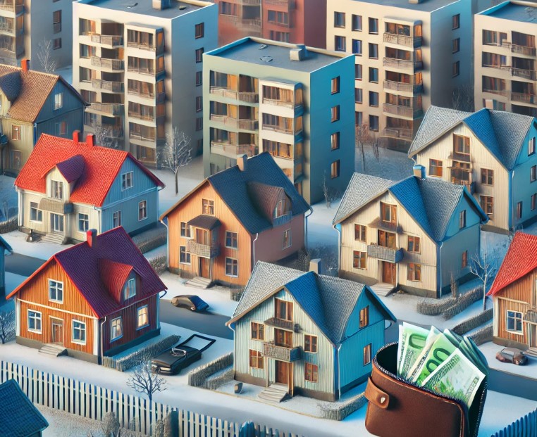 Eestlastel jääb eluasemekulude maksmise järel kätte kõige vähem raha - Kinnisvarauudised - City24.ee kinnisvaraportaal