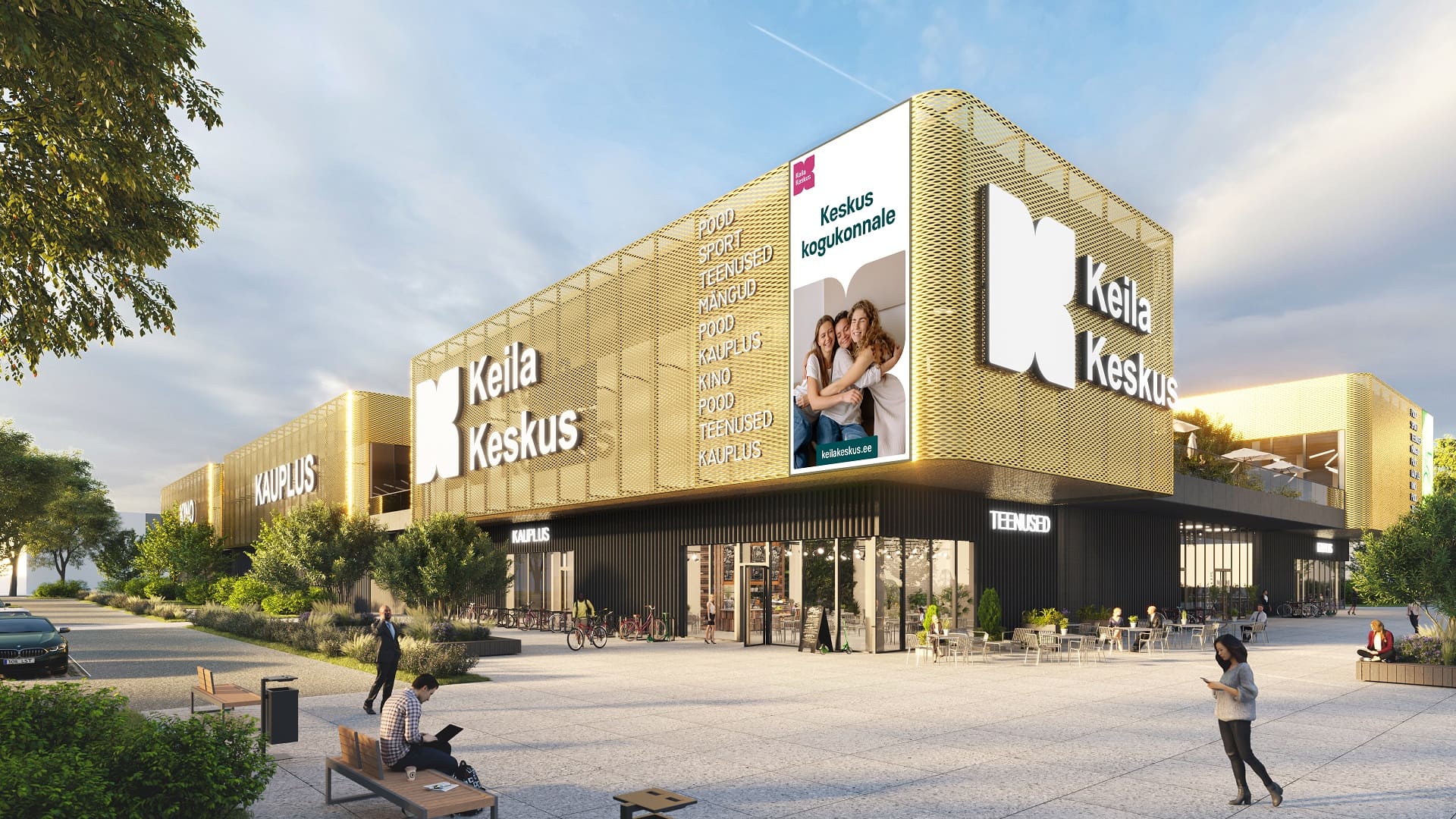 Keila uue keskuse suurrentnik on Apollo Kino - Kinnisvarauudised - City24.ee kinnisvaraportaal