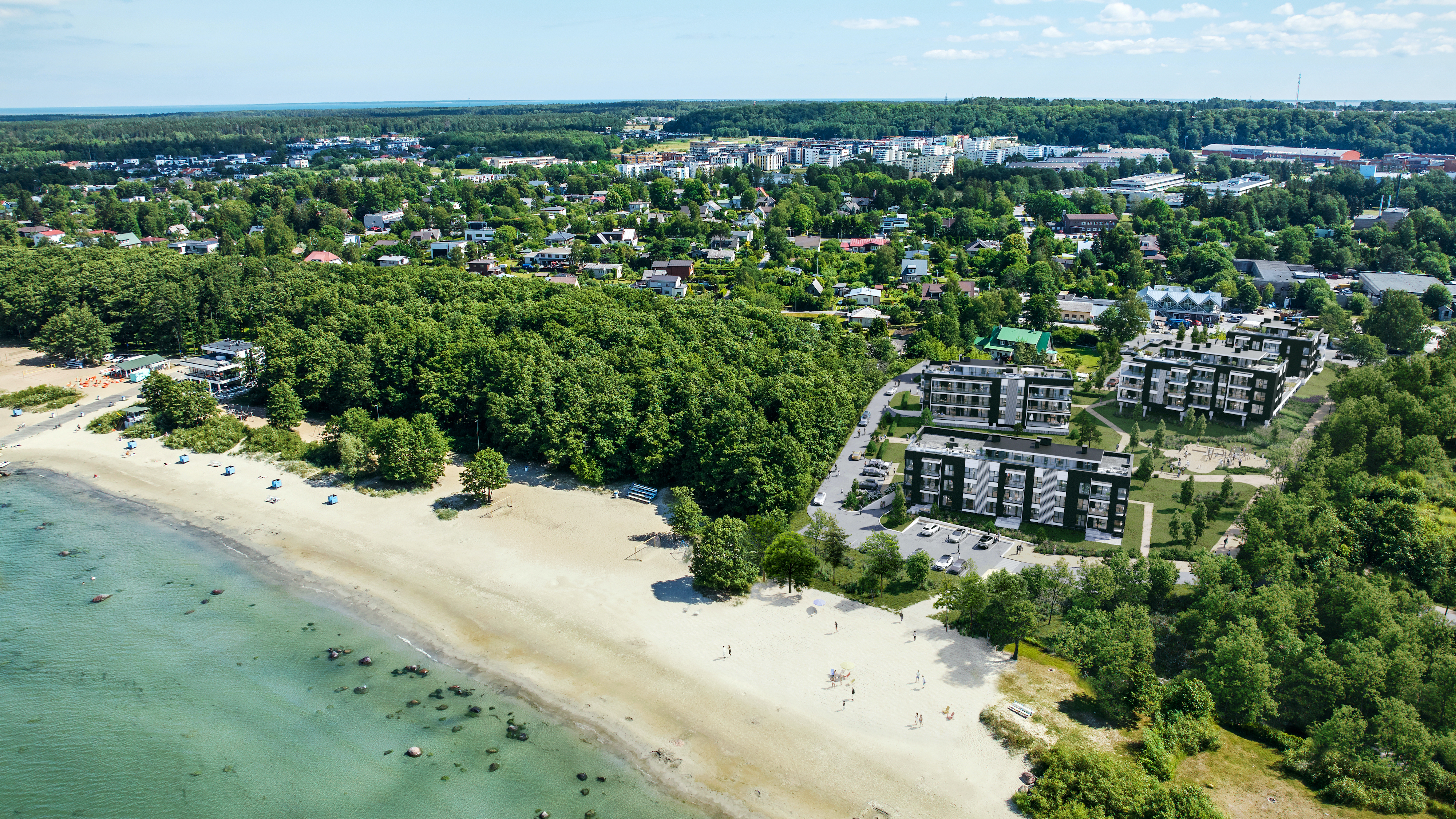 Viimsis asuva Haabneeme liivaranna äärde kerkivad kaasaegsed Riviera kodud - Kinnisvarauudised - City24.ee kinnisvaraportaal