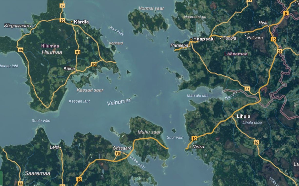 Eestil on nüüd 95 saart rohkem, kuid riigi pindala vähenes - Kinnisvarauudised - City24.ee kinnisvaraportaal
