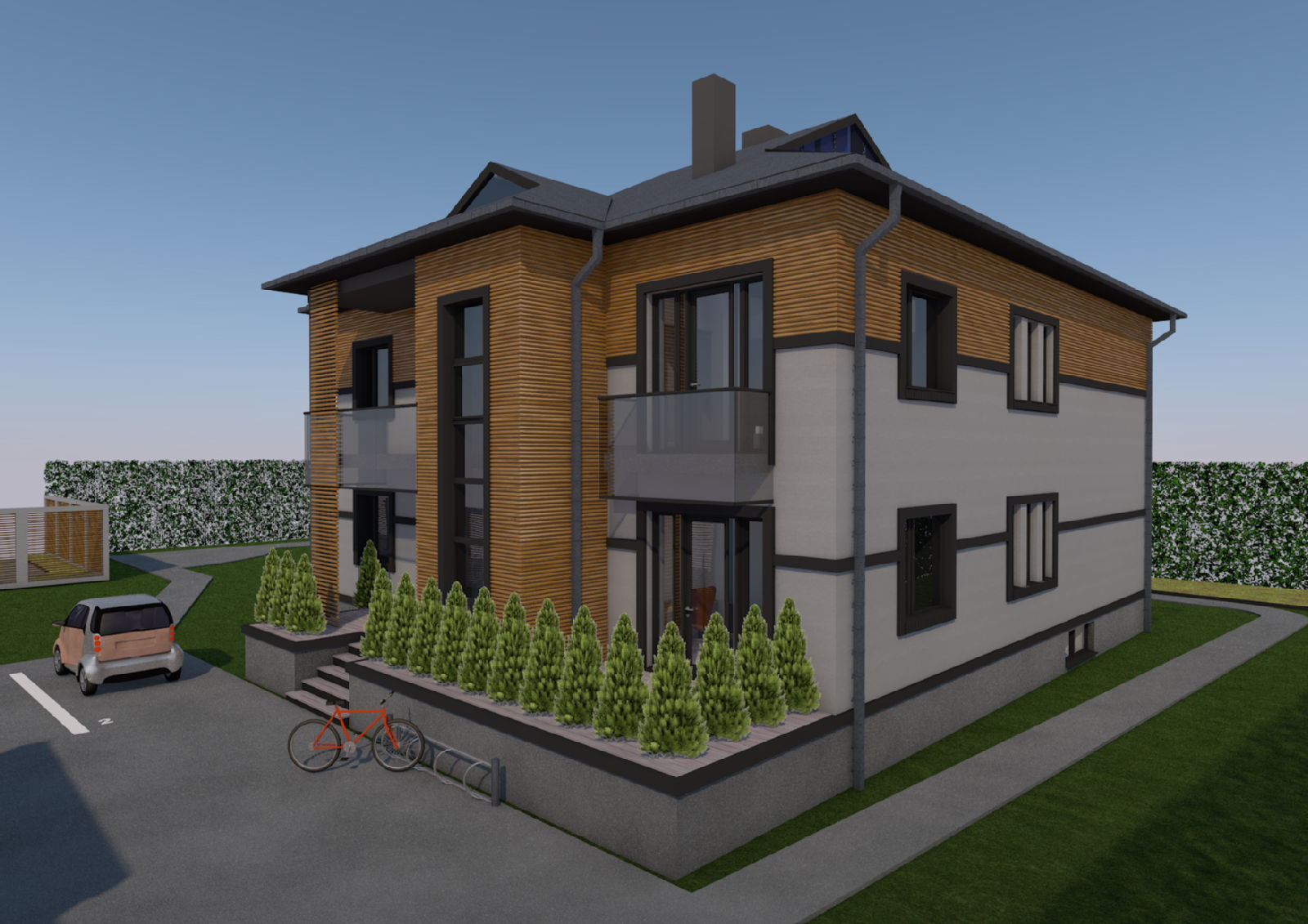 Investē pieprasītajā Mārupē: četru dzīvokļu mājas projekts ar premium lokāciju - Nekustamo īpašumu ziņas - City24.lv nekustamo īpašumu sludinājumu portāls