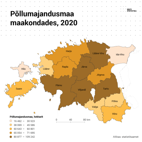 Eestis kasutatakse ligi miljonit hektarit põllumajandusmaad - Kinnisvaraturu ülevaated - Kinnisvarauudised - City24.ee kinnisvaraportaal