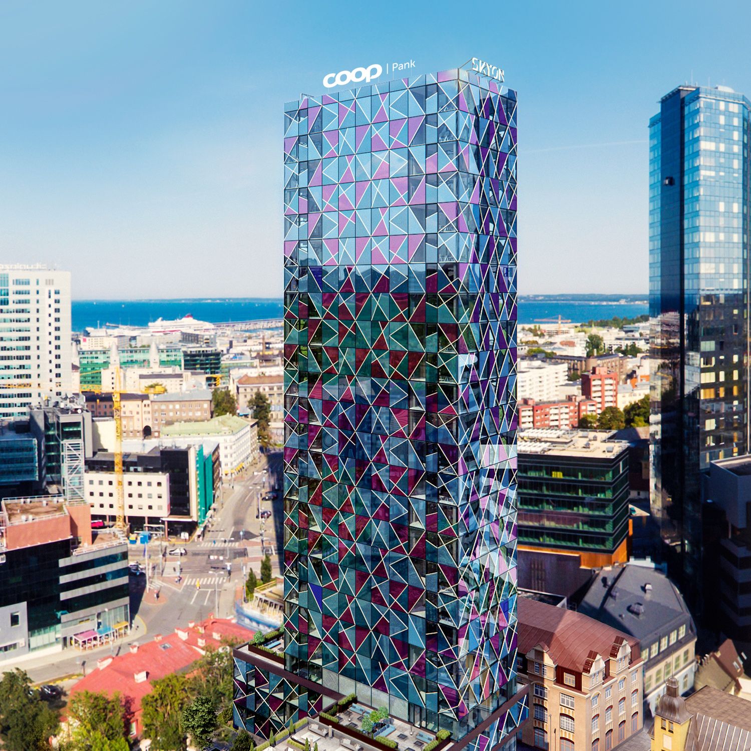 Uue pilvelõhkuja ankurrentnikuks saab Coop - Ärikinnisvara - Kinnisvarauudised - City24.ee kinnisvaraportaal