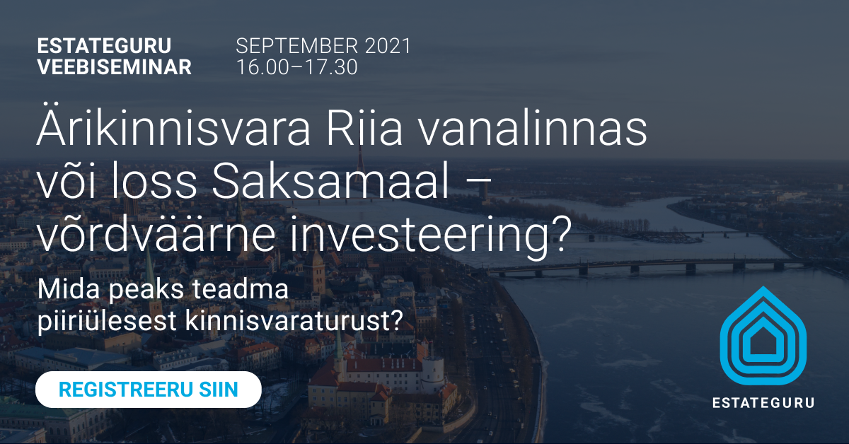 Ärikinnisvara Riia vanalinnas või loss Saksamaal – võrdväärne investeering? Mida peaks teadma piiriülesest kinnisvaraturust? - Kinnisvarainvesteeringud - Kinnisvarauudised - City24.ee kinnisvaraportaal