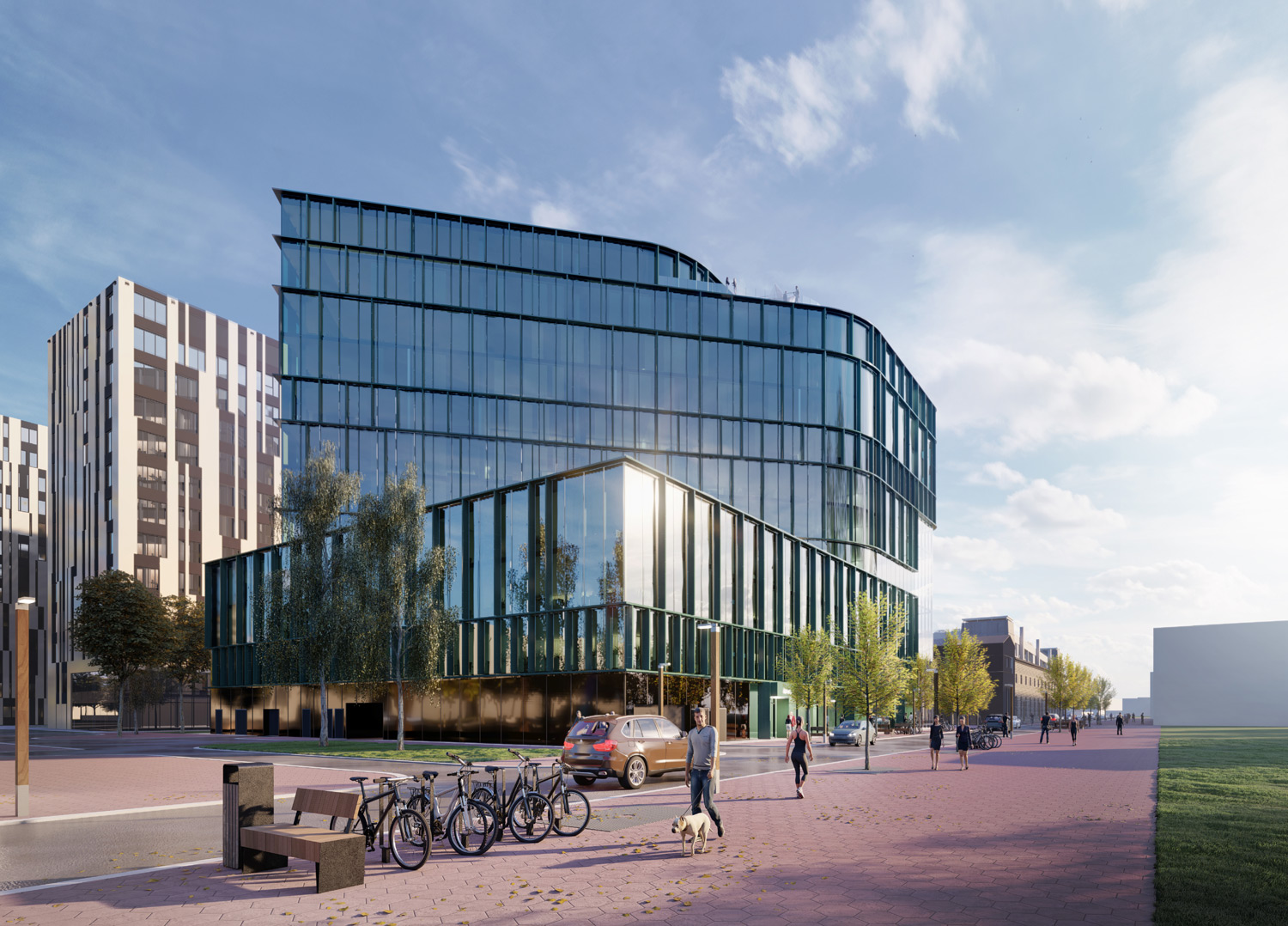 Ülemiste Cityt hakkab lennujaamaga ühendama uhke rohehoone - Ärikinnisvara, Arhitektuur - Kinnisvarauudised - City24.ee kinnisvaraportaal