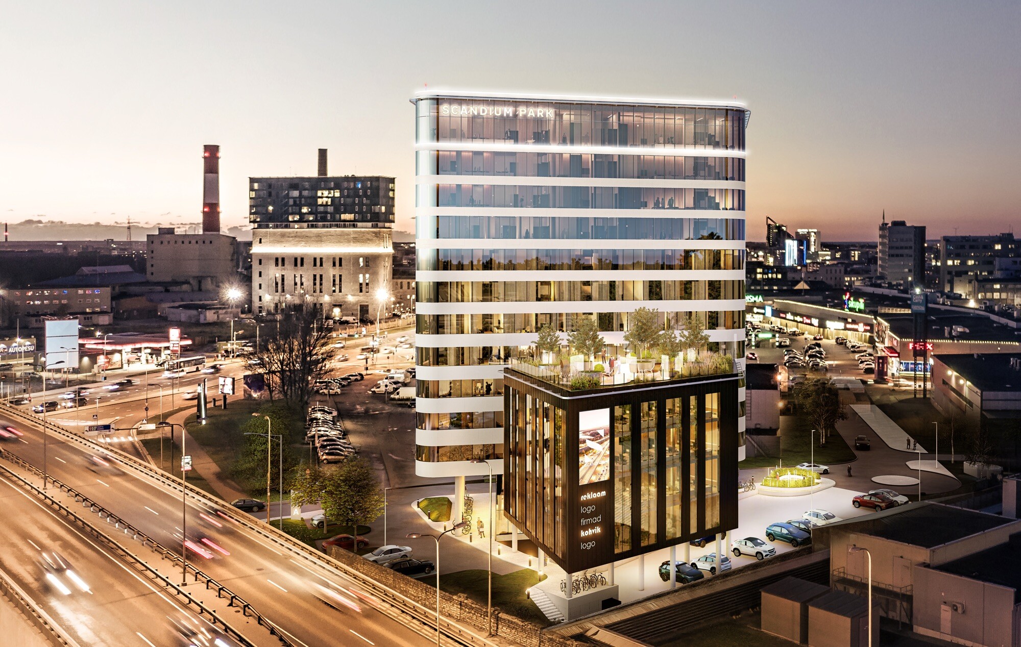 Tallinna kerkib uhke rohebüroo - Ärikinnisvara - Kinnisvarauudised - City24.ee kinnisvaraportaal