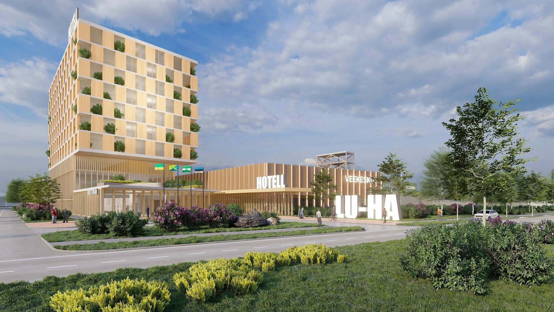 Võru linnale terendab moodne spaa - Arhitektuur, Linnauuendus, Ärikinnisvara - Kinnisvarauudised - City24.ee kinnisvaraportaal