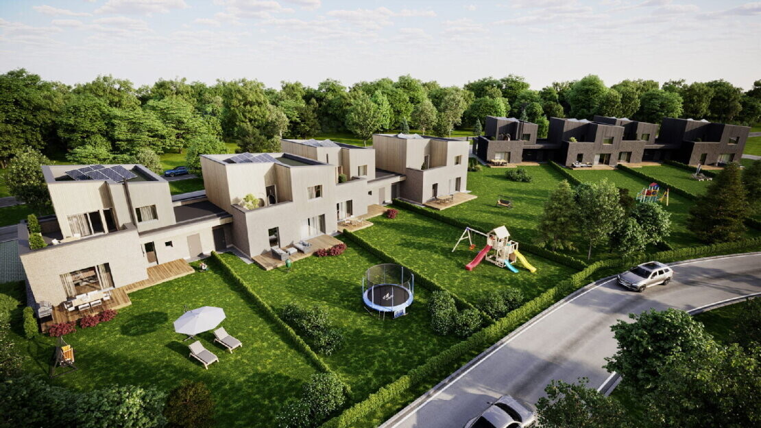 Uus projekt! Kirikjaani tee 3 – mõnusad ridaelamud linnalähedal maal - Uusarendused - Kinnisvarauudised - City24.ee kinnisvaraportaal