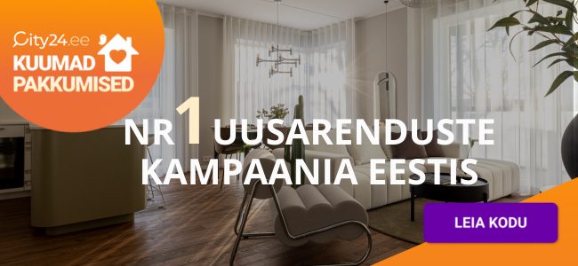 Algas „Kuumad pakkumised“ – Eesti suurim uusarenduste eripakkumiste kampaania! - Kinnisvarauudised - City24.ee kinnisvaraportaal