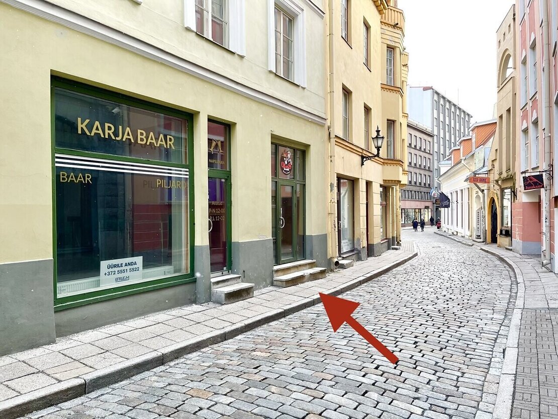 офисы, торговля, услуги, служба питания - Tallinn, Vanalinn, Väike-Karja tn  1 - 50 m² - City24.ee портал недвижимости